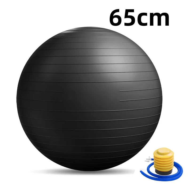 Pilates Toning Ball - Anti-Burst Yoga-Ball mit Pumpe, verdickter Pilates-Ball