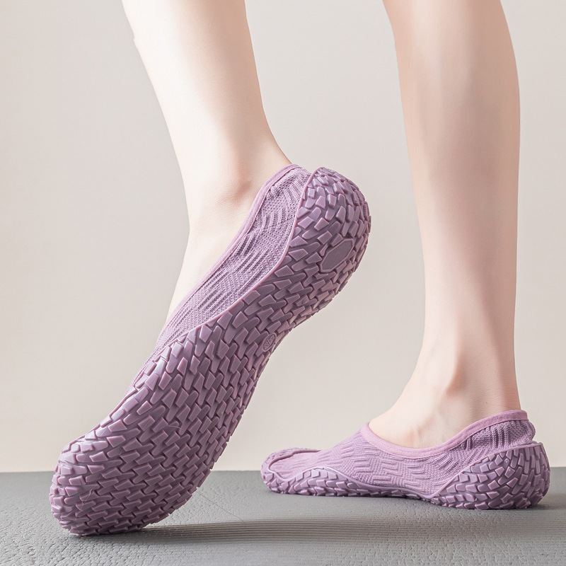 Pilates Yoga And Barre - Rutschfeste Barfuß-Yoga-Schuhe für Damen, atmungsaktive Mesh-Fitness-Schuhe