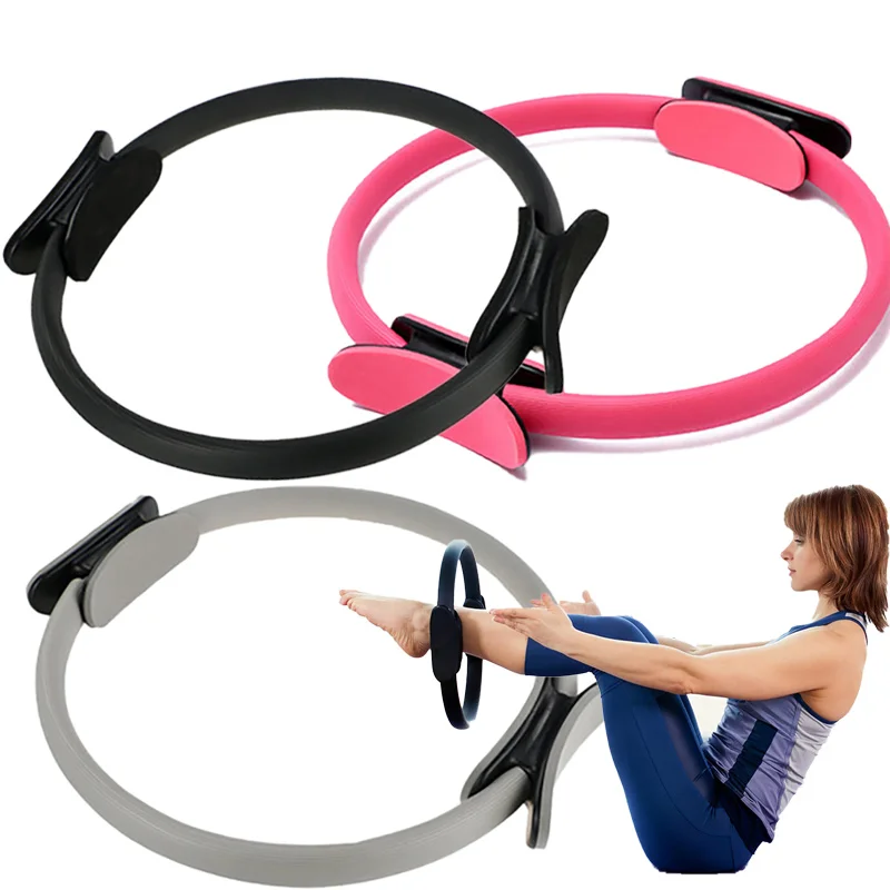 Pilates Yoga Resistance Ring - Pilates-Ring, Heim-Widerstandstrainer, Schlanke Oberschenkel, Offene Schultern,