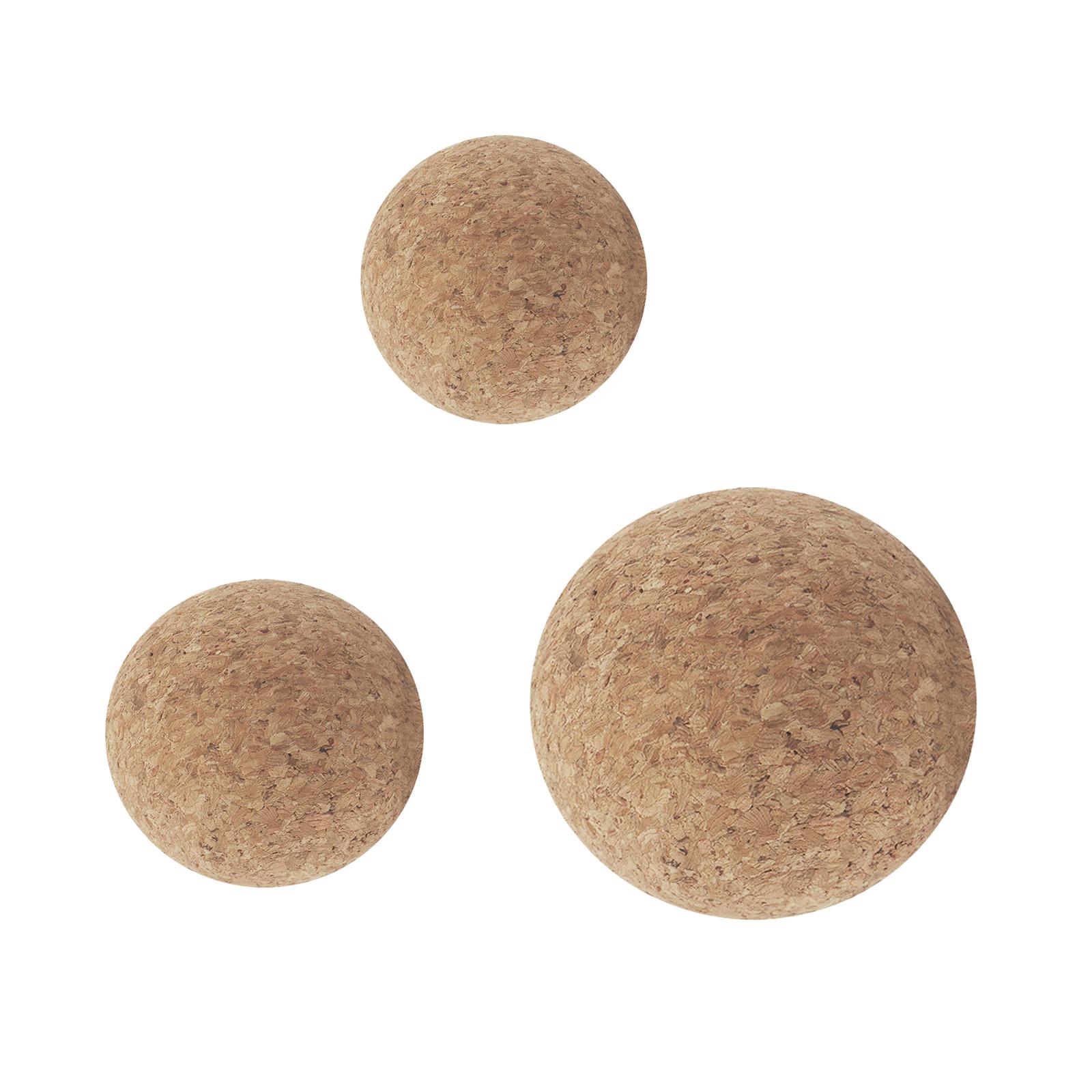 Pilates Toning Ball - Korkball, tragbarer Yoga-Ball, Fitnessball-Ausrüstung, Schulter, tiefes