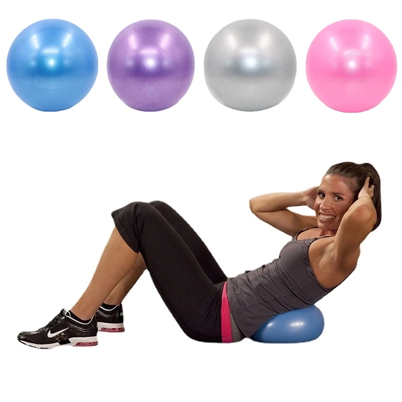 Pilates Toning Ball - 25 cm Pilates-Ball, explosionsgeschützter Yoga-Kernball, Indoor-Balance-Übungs-Fitnessstudio-Ball