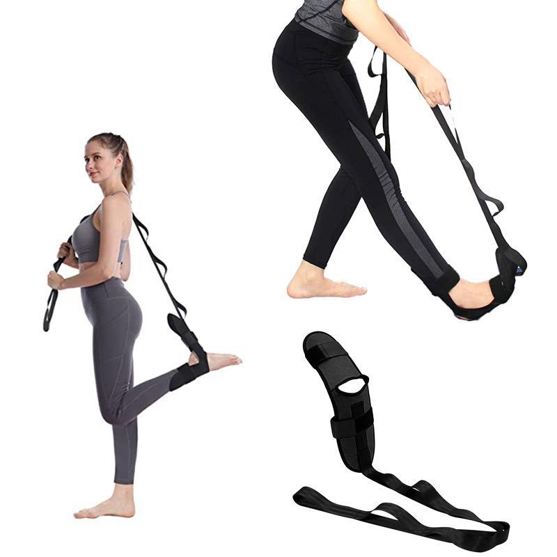 Pilates Yoga Oxford - Yoga-Bein- und Fußstreckband – strapazierfähiges Oxford-Gewebe,