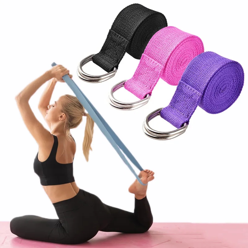 Pilates Yoga Ring Exercises - 183*3,8 cm Yoga Strap Baumwolle Übung