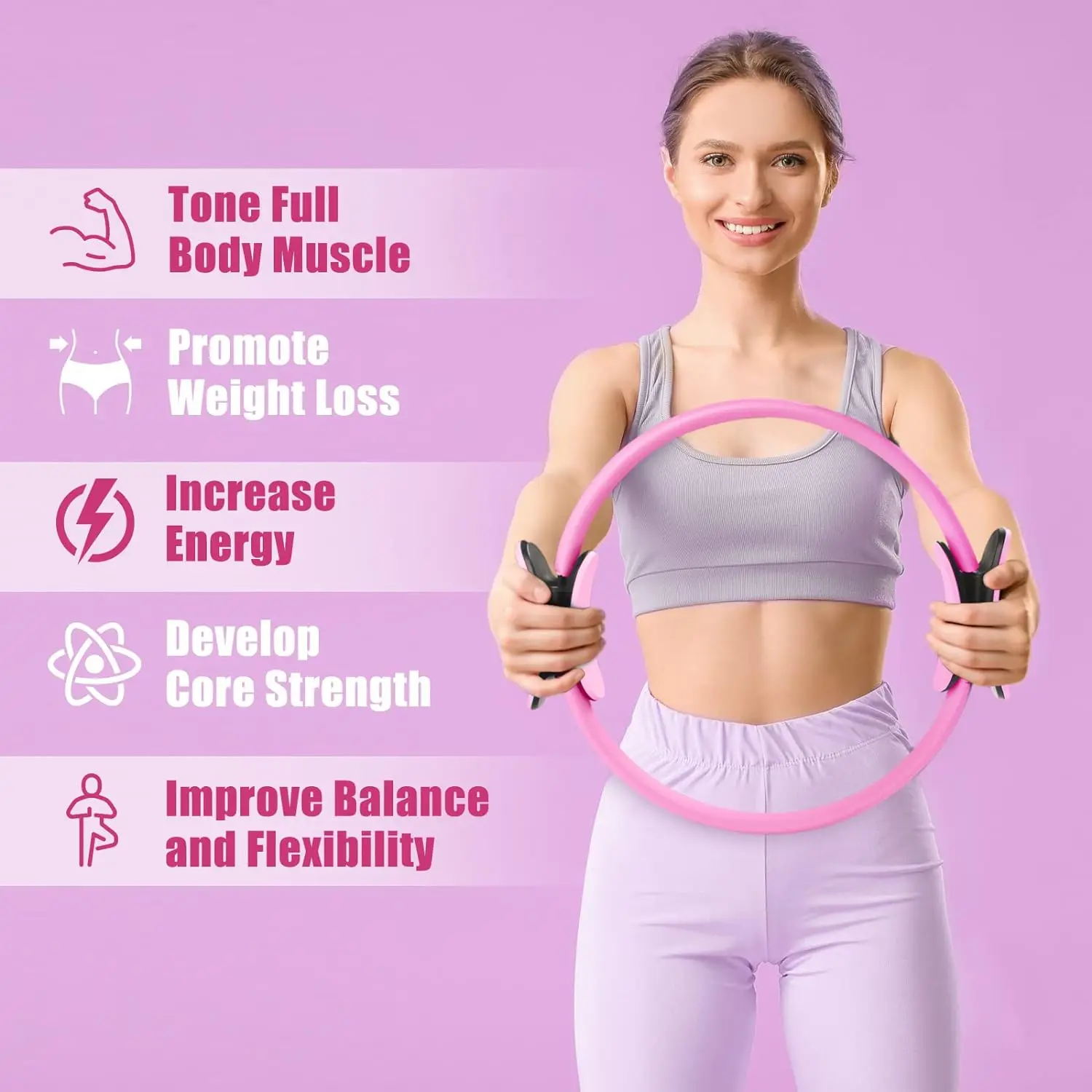 Pilates-Ring, Heim-Widerstands – Pilates Yoga Resistance Ring Bewertung und Preis