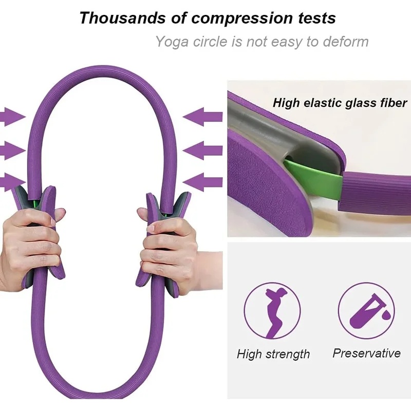 1 Stück rutschfester Yoga-Pila – Pilates Yoga Resistance Ring Bewertung und Preis
