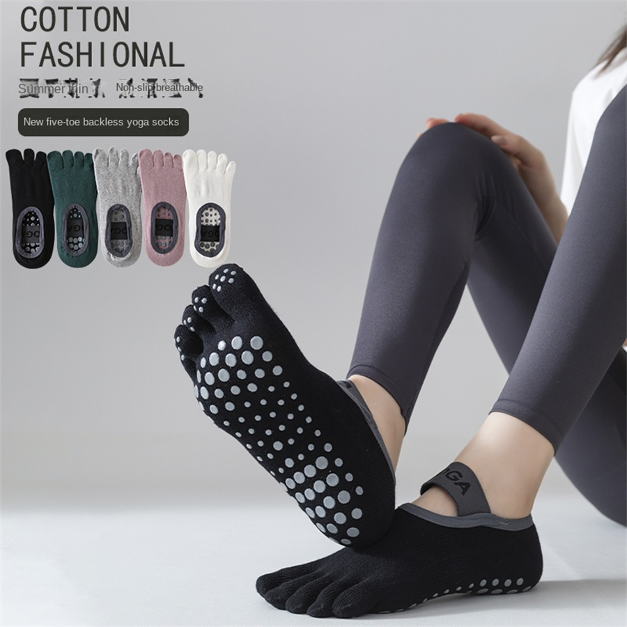 Rutschfeste Pilates-Socken mit – Pilates Yoga And Barre Bewertung und Preis