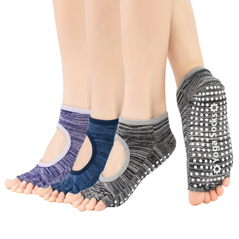 1 Paar Fünf-Zehen-Yoga-Socken, – Pilates Yoga Youtube Bewertung und Preis
