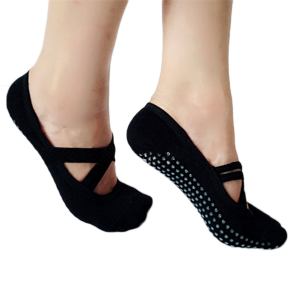 Yoga-Socken für Damen, Schwarz – Pilates Yoga And Barre Bewertung und Preis