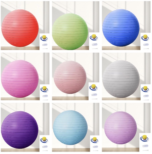 Yoga-Ball, 75 cm, explosionsge – Pilates Toning Ball Bewertung und Preis