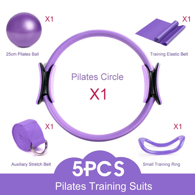 25cm Yoga Pilates Ring Set mit – Pilates Yoga Resistance Ring Bewertung und Preis