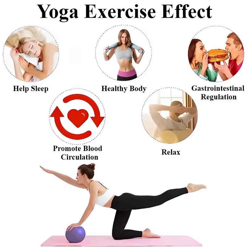 Yoga Pilates Explosionsgeschüt – Pilates Toning Ball Bewertung und Preis