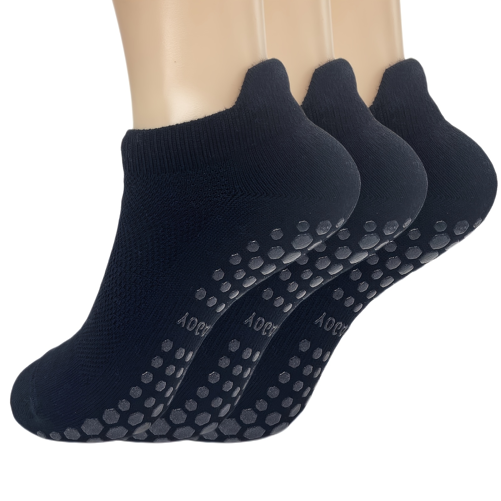 3 Paar Grip-Pilates-Socken für – Pilates Yoga And Barre Bewertung und Preis