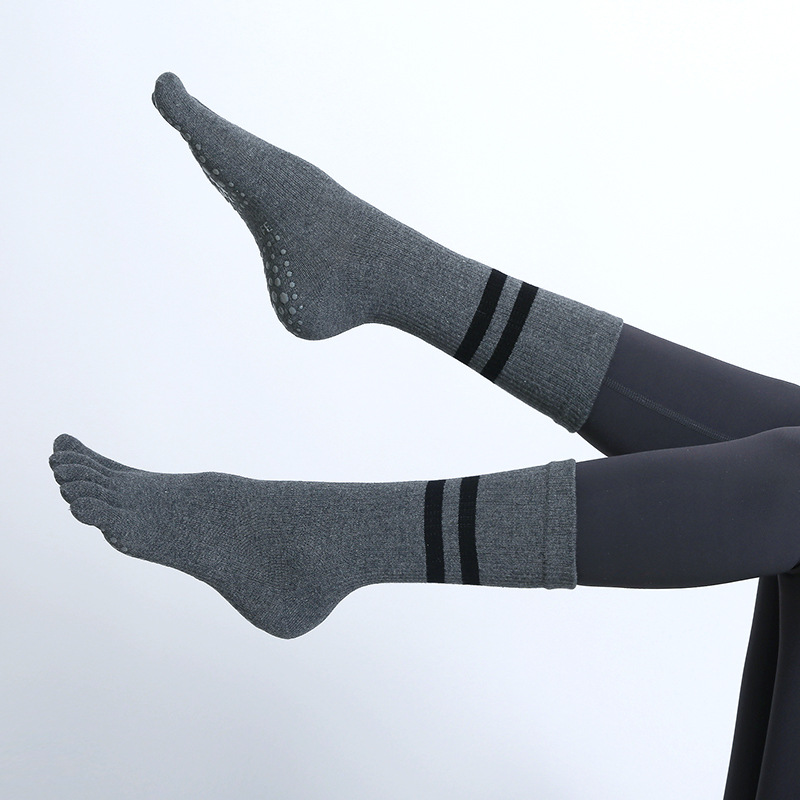 Frauen rutsch feste fünf Finge – Pilates Yoga Youtube Bewertung und Preis